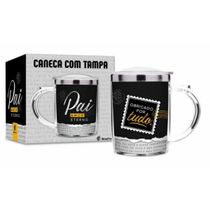 CANECA PLASTICO INOX SW PAI AMOR ETERNO BRASFOOT