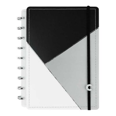 CADERNO MEDIO GREY GLAM CADERNO INTELIGENTE