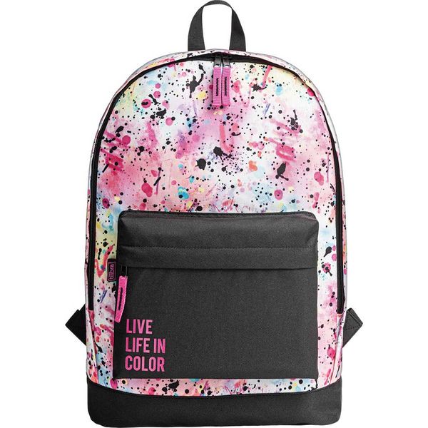 MOCHILA ACADEMIE SPLASHES BRANCA TILIBRA