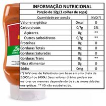 Molho American Burger Zero Calorias 340g Mrs Taste
