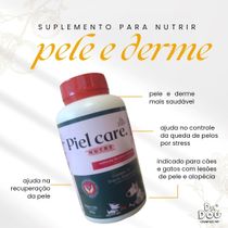 Combo Dermatite Pet: Suplemento + Hidratante Cão Gato Alívio e Cuidado
