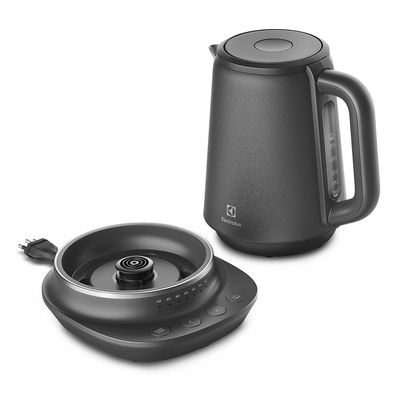 CHALEIRA ELÉTRICA ELECTROLUX INOX PRETA EXPERT TECNOLOGIA PERFECTSENSE 127V EKP70