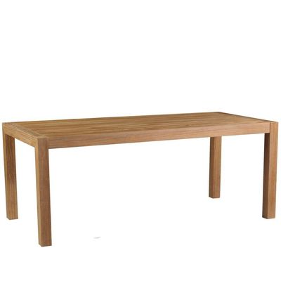 Mesa Sala de Jantar Cozinha Dumai 160cm Madeira Maciça Acácia Escovado - Gran Belo