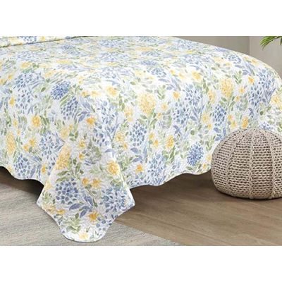 Colcha Dupla Face King 3 Peças Patchwork Fidalga  Camesa