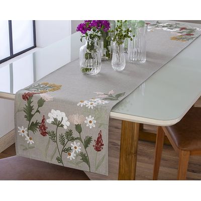 Caminho de Mesa 40x180cm Maldivas Jolitex