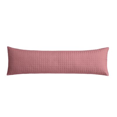 Porta Travesseiro Poliester Hug  40x130cm Rosa Antigo Lavive