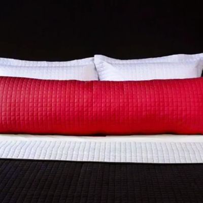 Porta Travesseiro Poliester Hug Plaza 40x130 Vermelho Lavive