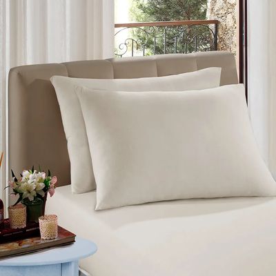 Fronha Avulsa Malha Premium 50x70cm Perola Sul Brasil