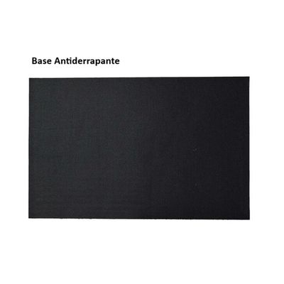 Capacho Bem Vindo 38x58cm Camesa Cinza