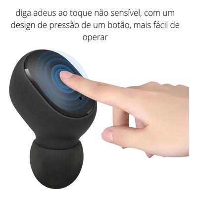 Fone Sem Fios True Wireless: Liberdade Absoluta em Suas Mãos