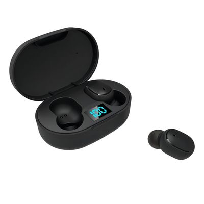 Fone Ouvido Bluetooth Preto Microfone In-Ear Fones Dots