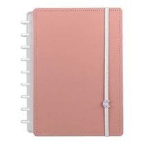 CADERNO MEDIO ROSE PASTEL CADERNO INTELIGENTE