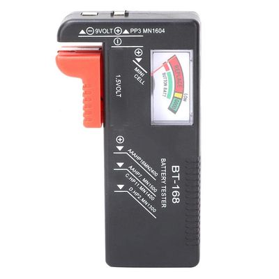 Testador de Pilhas e Baterias de 1,5V e 9V BT-168