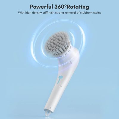Escova De Limpeza Elétrica Portátil, Giratória Elétrica Sem Fio, Escova De Limpeza Elétrica Recarregável Q-3278