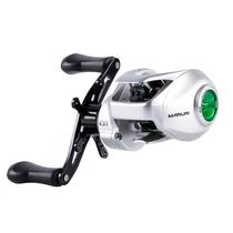 Carretilha para Pesca Maruri Luke Prata 5 Rolamentos - Esquerda