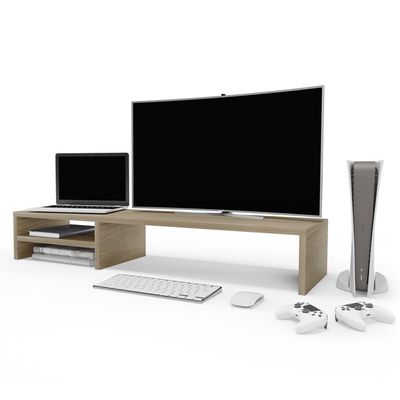 Suporte Para Monitor Stand Home Office Lap 90 cm L03 Amadeirado - Lyam