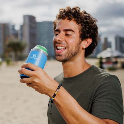 CAN COOLER STANLEY BAR EM AÇO INOXIDÁVEL 295ML - Azure Blue