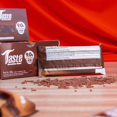 Barra Proteina Protein Bar Mrs Taste Brigadeiro Caixa 12x45g