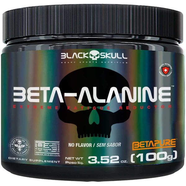 Beta Alanina Extreme Fatigue Reductor 100g Black Skull
