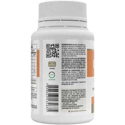 Curcuma em Capsula Vitafor Curcuma Plus 500mg c/ 60 cápsulas