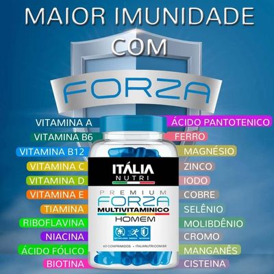 Combo Foco Na Imunidade - Vitamina C + Forza Multivitamínico