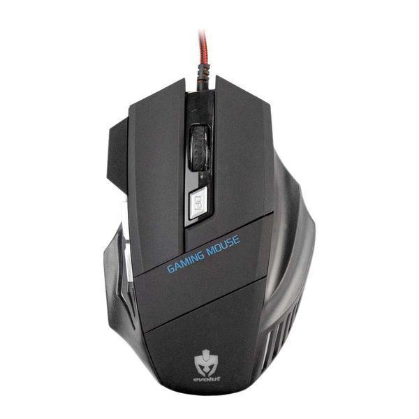 Mouse Gamer Led Rgb Games 2400 Dpi Predator Evolut