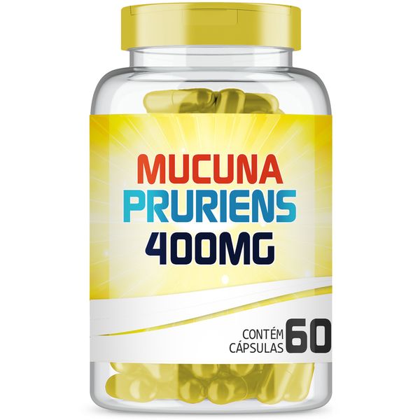 Mucuna pruriens 400 mg 60 cápsulas