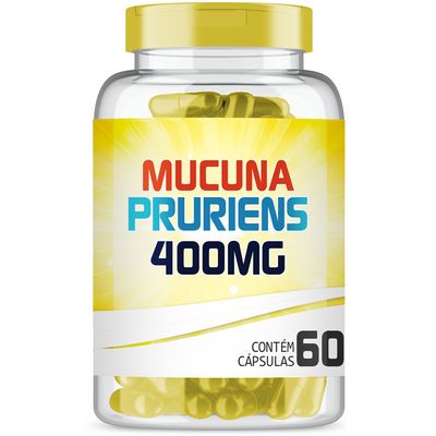 Mucuna Pruriens 400mg 60 Cápsulas