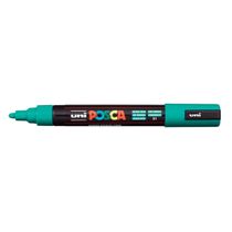 MARCADOR PERMANENTE PC-5M VERDE ESMERALDA POSCA