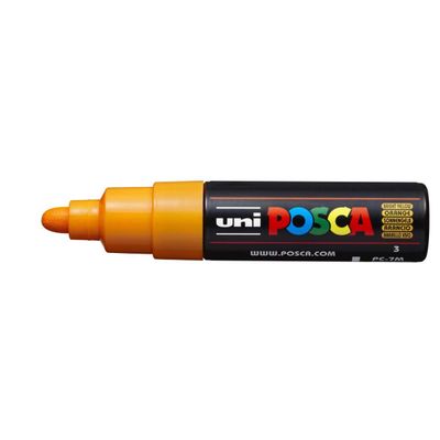 MARCADOR PERMANENTE PC-7M AMARELO POSCA