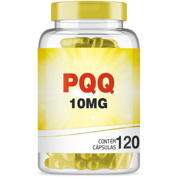 Pqq 10mg Poderoso Antienvelhecimento com 120 cápsulas