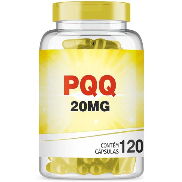 Pqq 20mg Poderoso Antienvelhecimento com 120 cápsulas