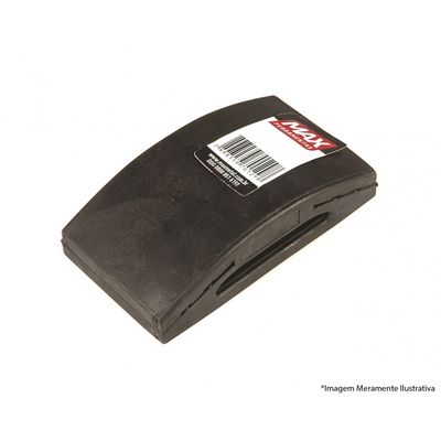 Taco Lixador Borracha 130X70Mm Ref14570