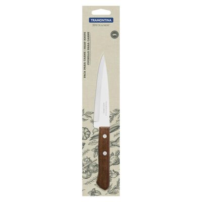 Faca Peixeira Tramontina Dynamic com Lamina de Aço Inox e Cabo de Madeira 5"