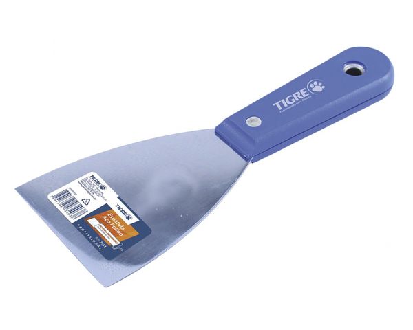 Espatula Aco Tigre C/C Plast 2151 4"