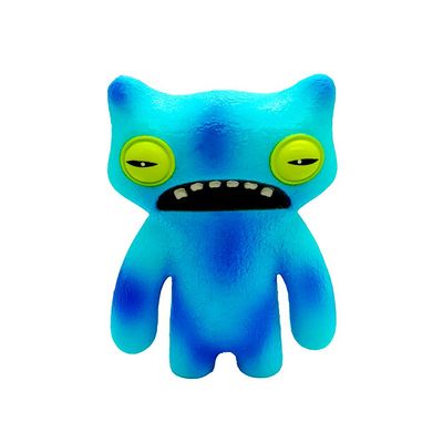 Mini Boneco Fuggler 6cm - Wide Eyed Weirdo Azul
