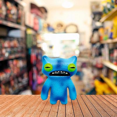 Mini Boneco Fuggler 6cm - Wide Eyed Weirdo Azul