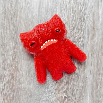Mini Boneco Fuggler 6cm - Wide Eyed Weirdo Vermelho