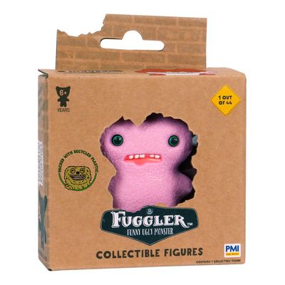 Mini Boneco Colecionável Fuggler 6cm - Gaptooth Mcgoo Rosa