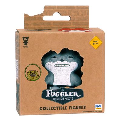 Mini Boneco Colecionável Fuggler 6cm - Sketchy Squirrel Cinza