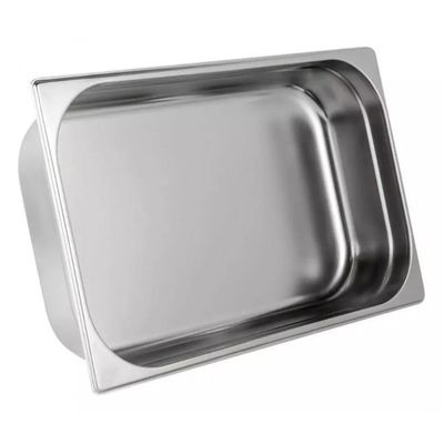 Kit 8 Cubas Gastronomica Inox GN 1/1x100mm Brasinox