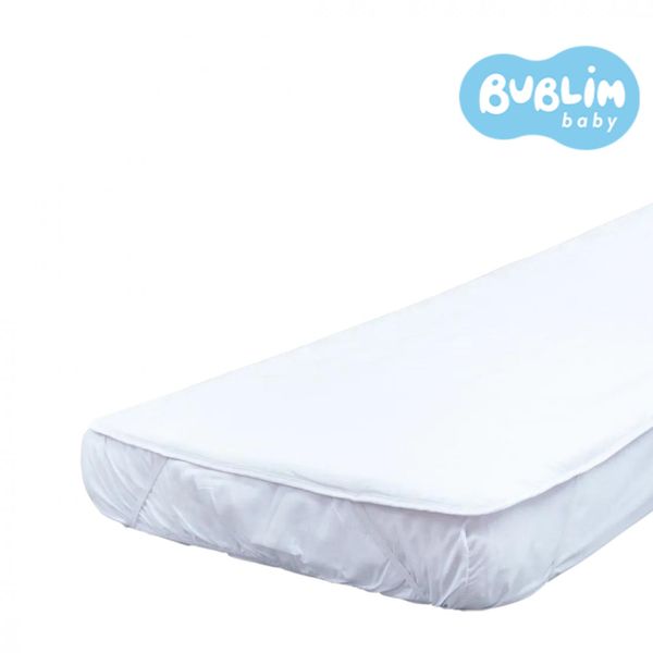 PROTETOR DE COLCHÃO PARA BERÇO AMERICANO - BRANCO