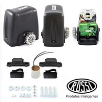 Kit Motor Automatizador Portão Deslizante Atto Turbo Rossi Sem Cremalheiras 220v