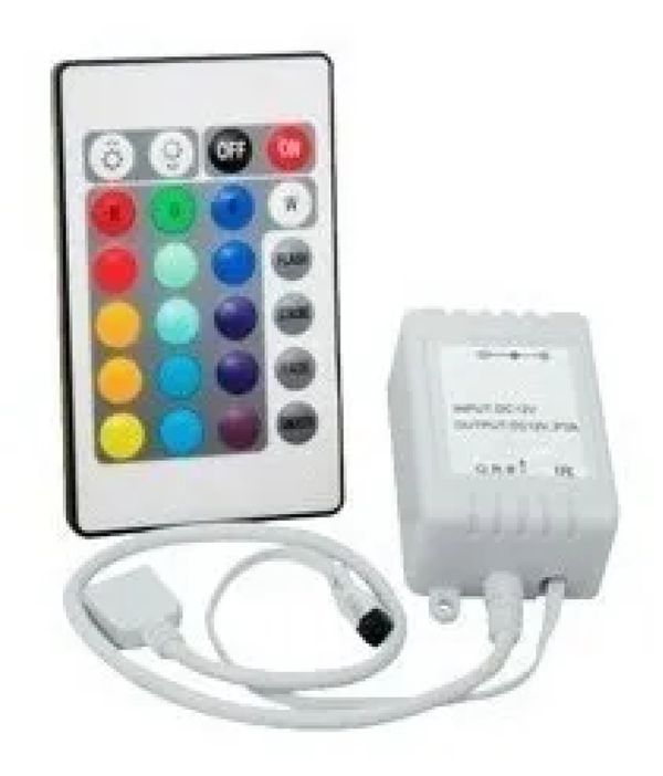 kit 20 Controlador Controle Fita Led Rgb 5050 3528 Atacado