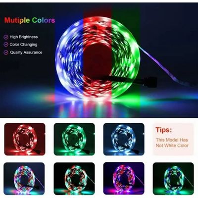 Fita de led colorida 5 metros