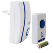 Campainha De Tomada Residencial Sem Fio 32 Toques Wireless