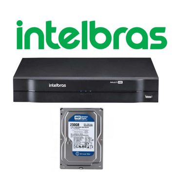 Dvr Intelbras 4ch Mhdx Cloud Hdcvi Multi Hd C/hd Incluso