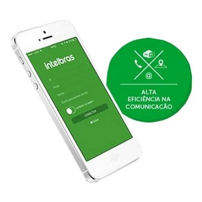 Kit Alarme Intelbras Monitorado App Celular 12 Sensores