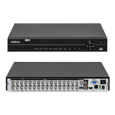 Dvr gravador INTELBRAS 32 canais Full hd + hd 1tb