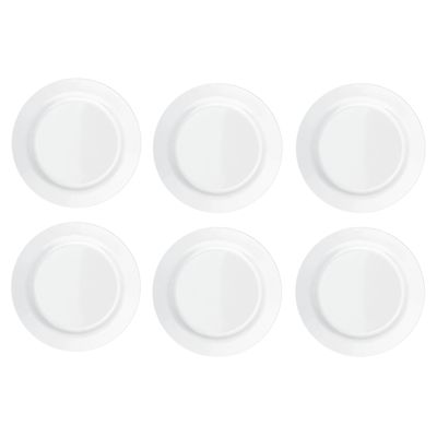 Pratos Rasos Duralex Opaline Menu 24cm 12 Unidades - Nadir 5743